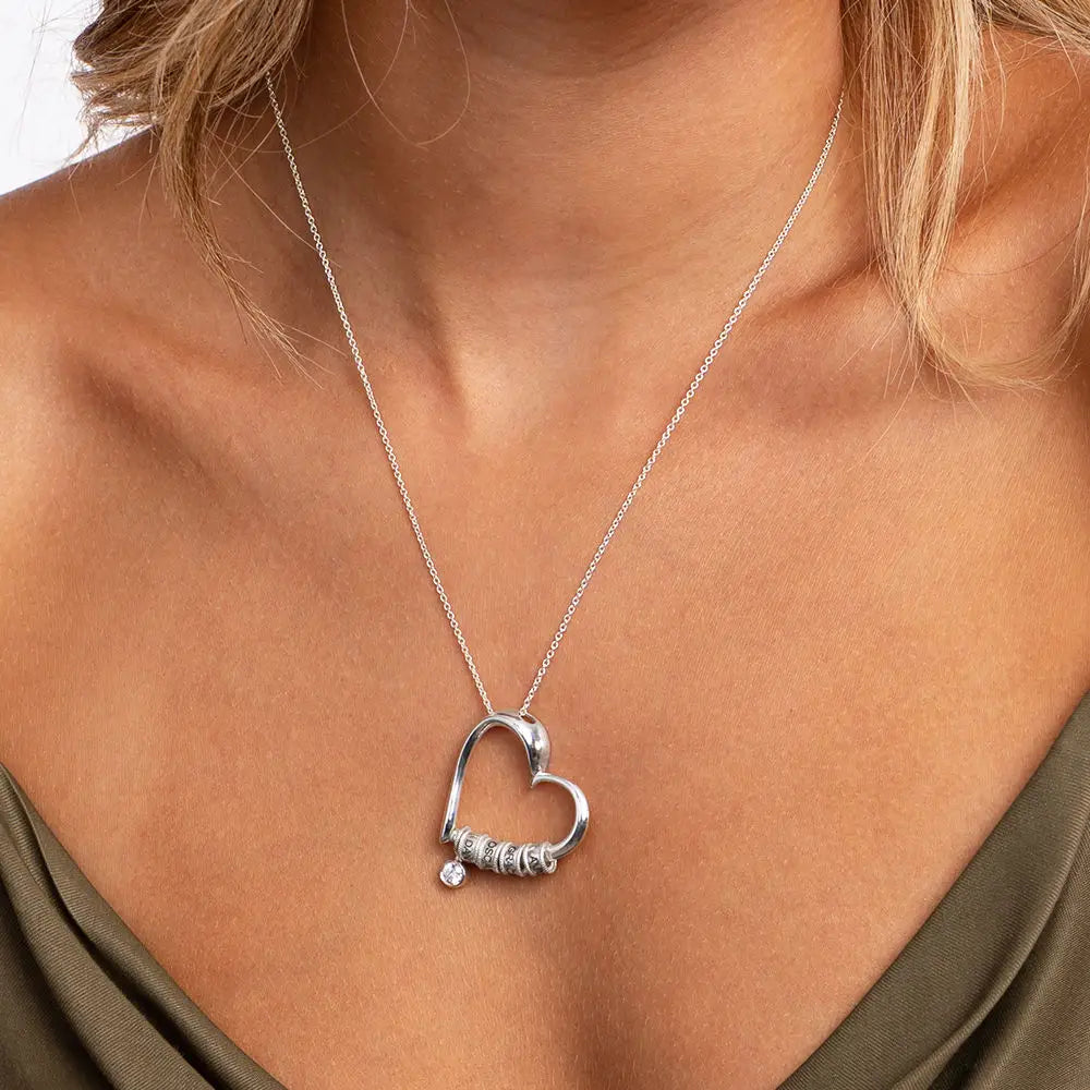 Collar familiar personalizado con nombres grabados