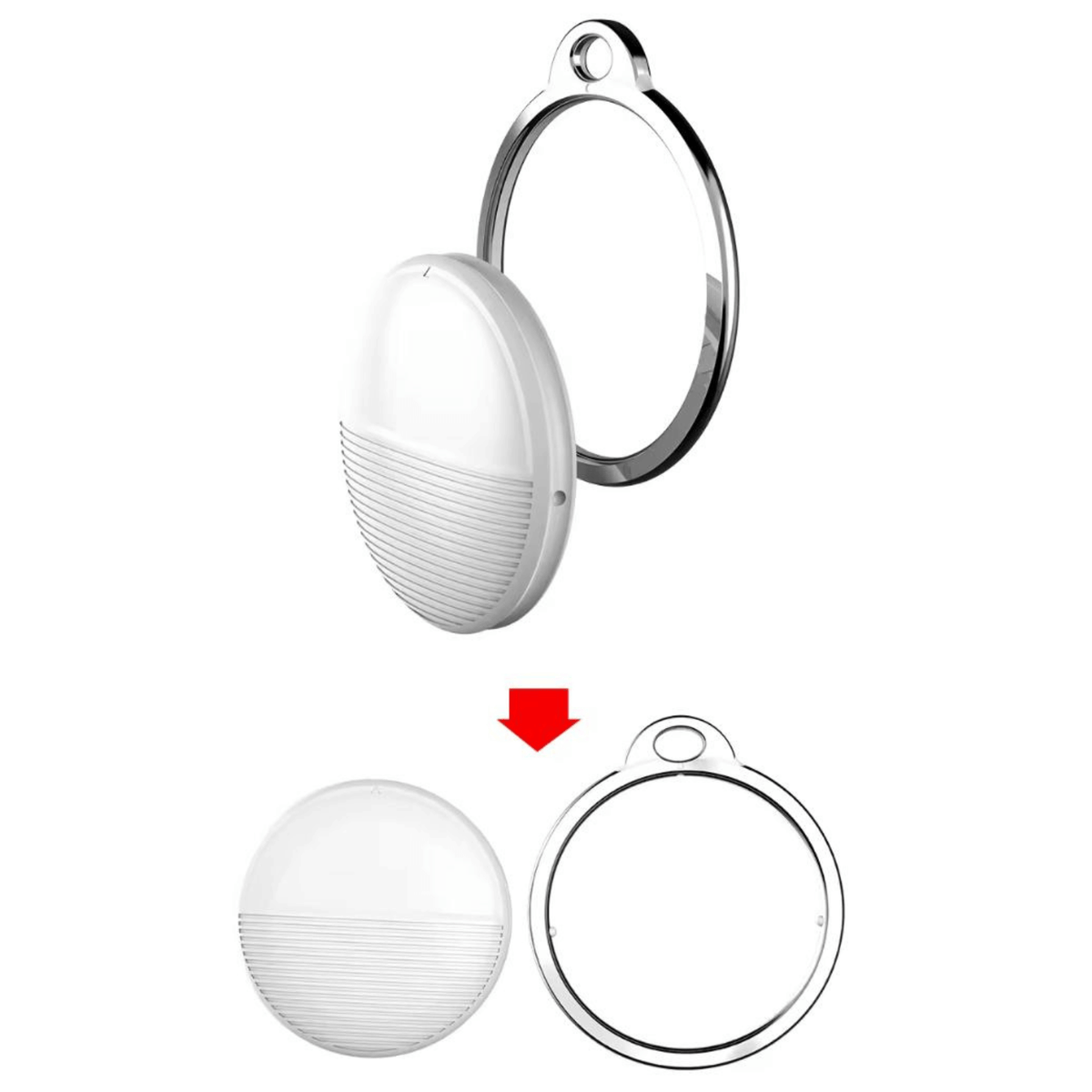 Collar para gato con localizador Bluetooth y diseño reflectante para mayor seguridad