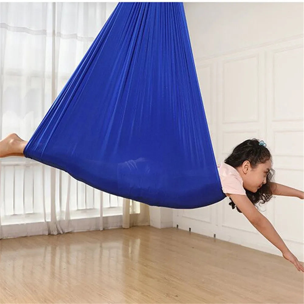 Columpio Hamaca de Terapia de Algodón Infantil para Equilibrio, Calma y Desarrollo Sensorial