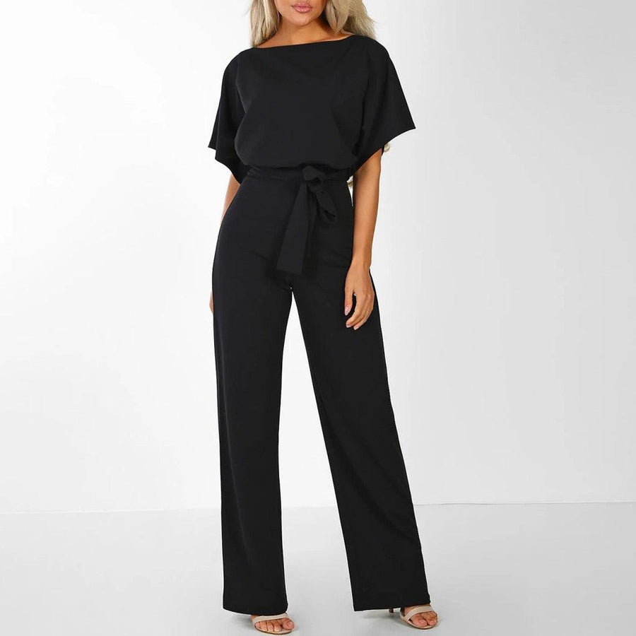Conjunto de mono con pata ancha para mujer