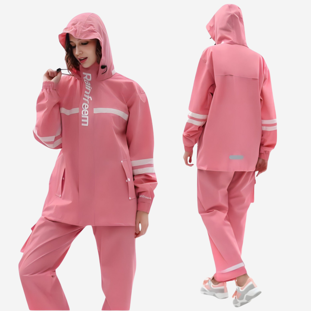 Conjunto Impermeable para Mujer - Chubasquero | Ligero y Transpirable