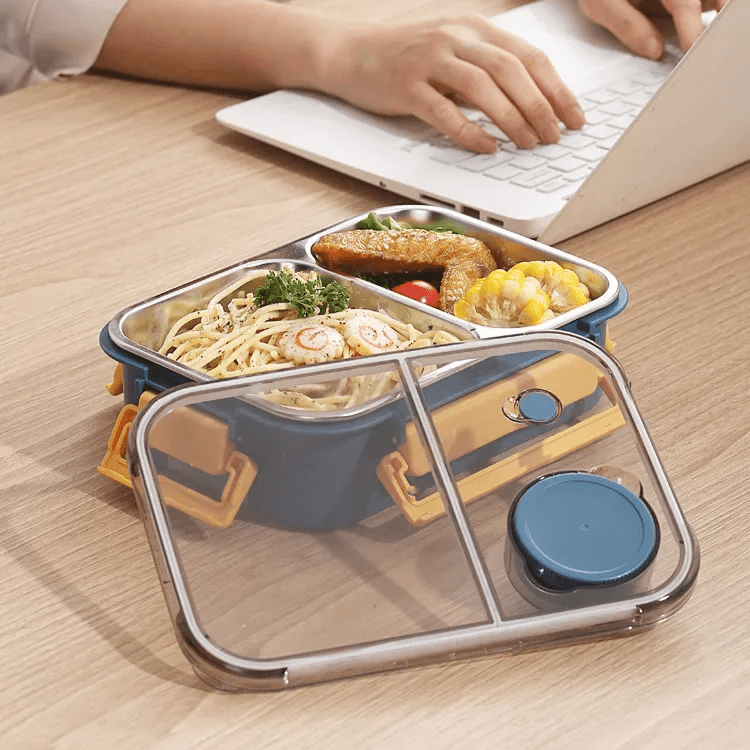 Contenedor térmico para comida con aislamiento para comidas calientes
