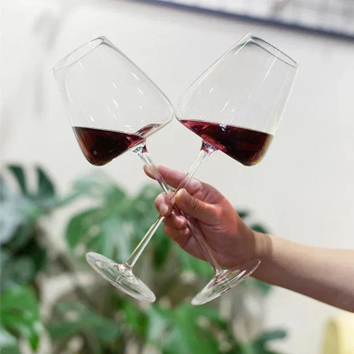 Copas de Vino de Cristal | Elegancia Hecha a Mano