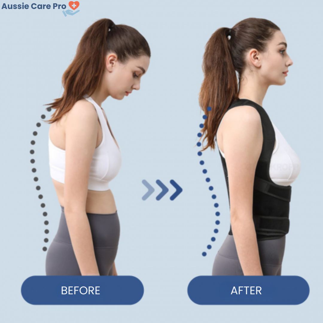 Corrector de postura – Soporte de espalda ajustable para hombres y mujeres