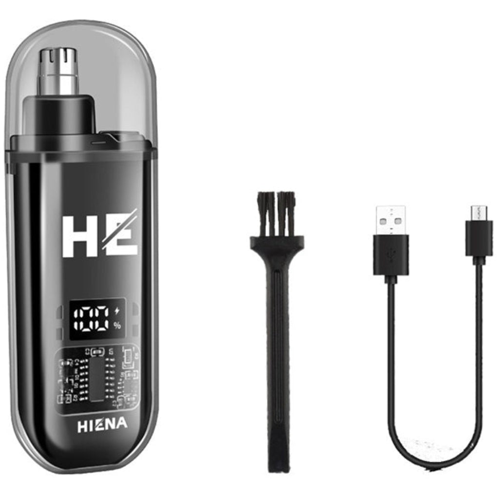 Cortadora de pelo de nariz y orejas USB