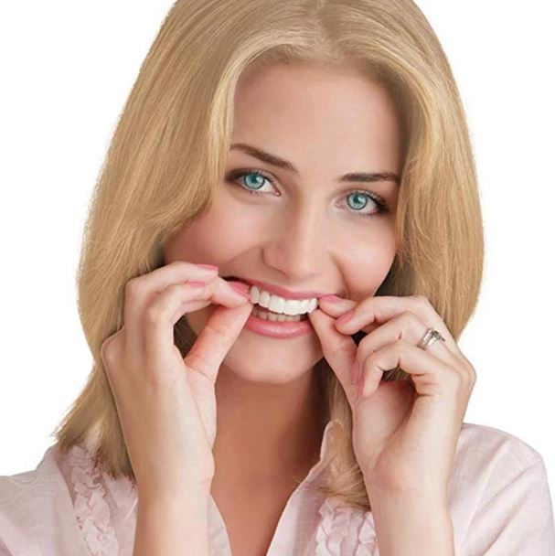 Dentadura postiza de ajuste rápido - Sonrisa perfecta