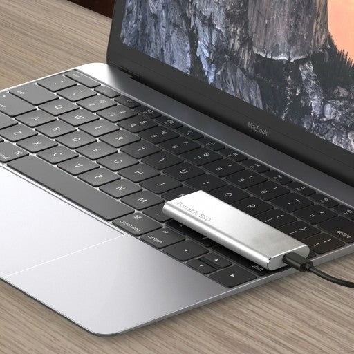 Disco duro externo de 4 TB USB-C, almacenamiento de datos portátil