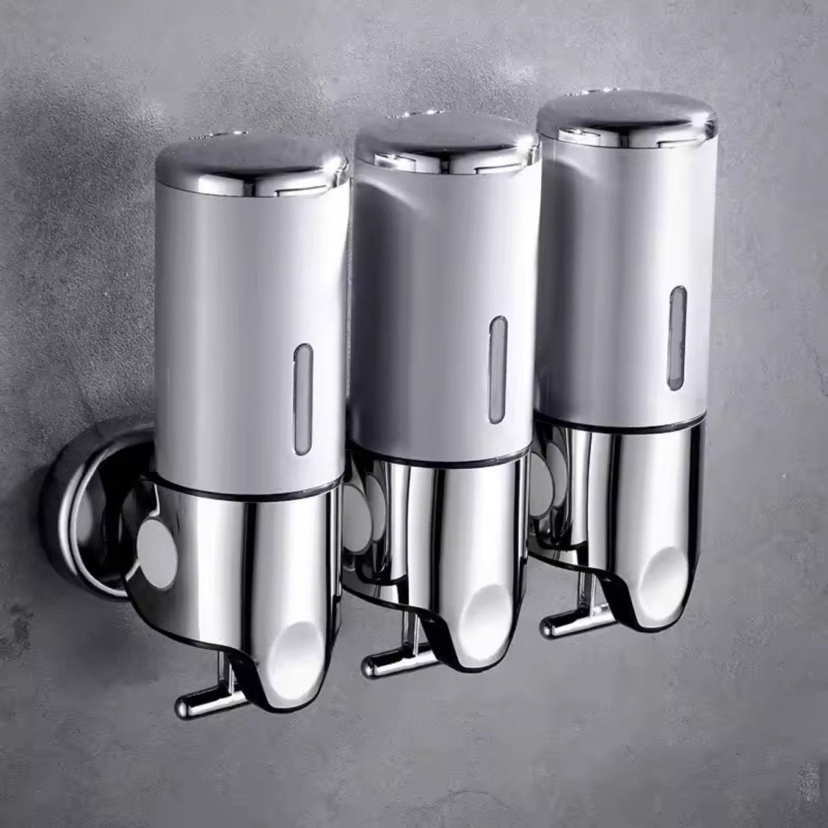 Dispensador de jabón de pared de acero inoxidable