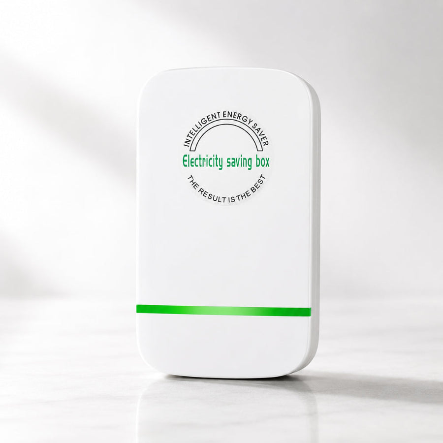 Dispositivo ahorrador de energía para enchufe doméstico con control de tensión