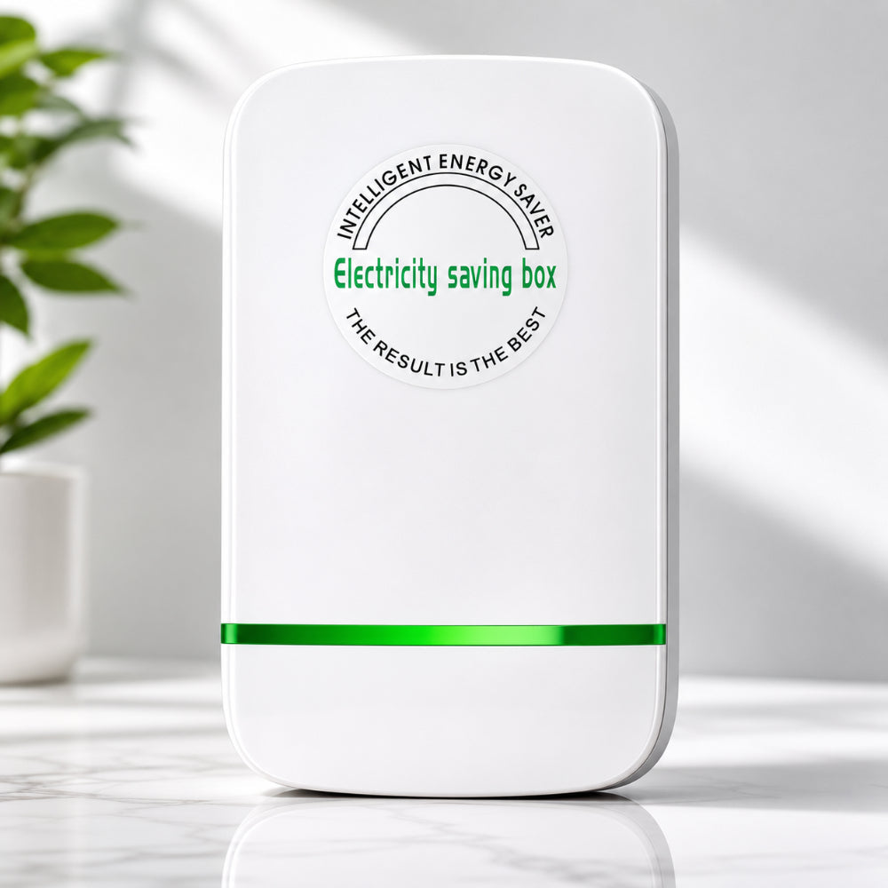 Dispositivo ahorrador de energía para enchufe doméstico con control de tensión