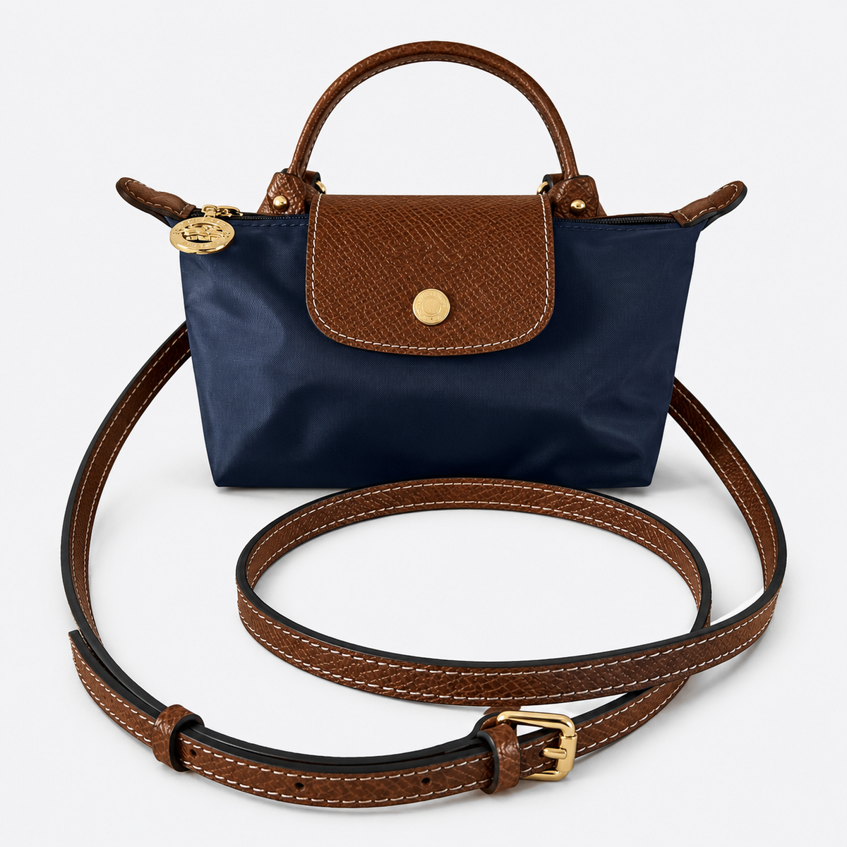 Elegante bolso bandolera pequeño: diseño versátil y cómodo ajuste de longitud de correa