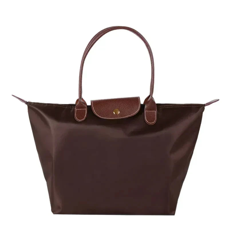 Elegante bolso tote plegable para uso diario