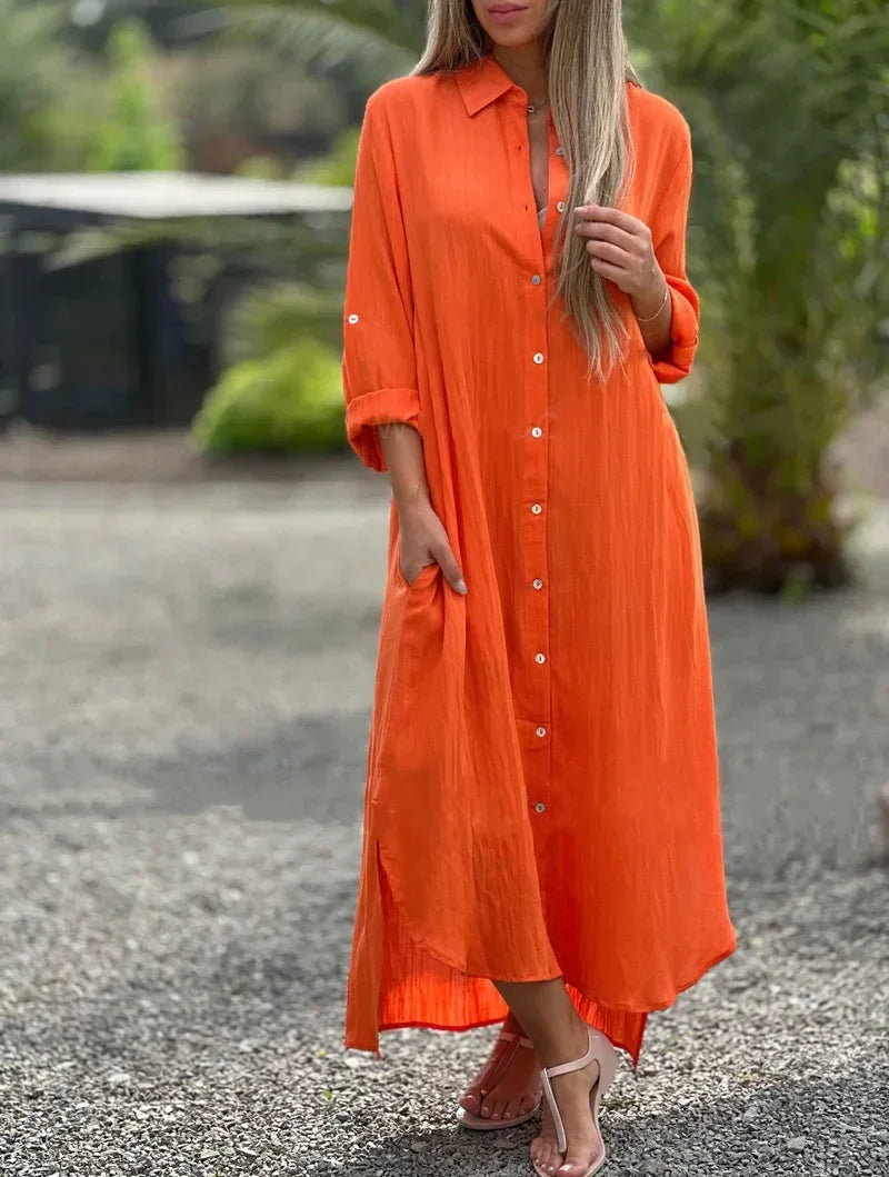 Elegante vestido de verano