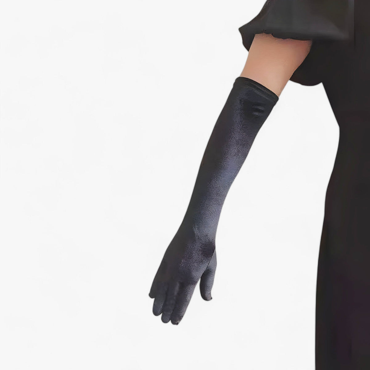 Elegantes guantes de terciopelo para invierno