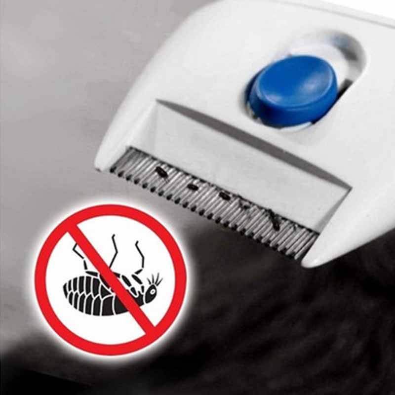 Eliminador eléctrico de pulgas y garrapatas: suave y sin productos químicos
