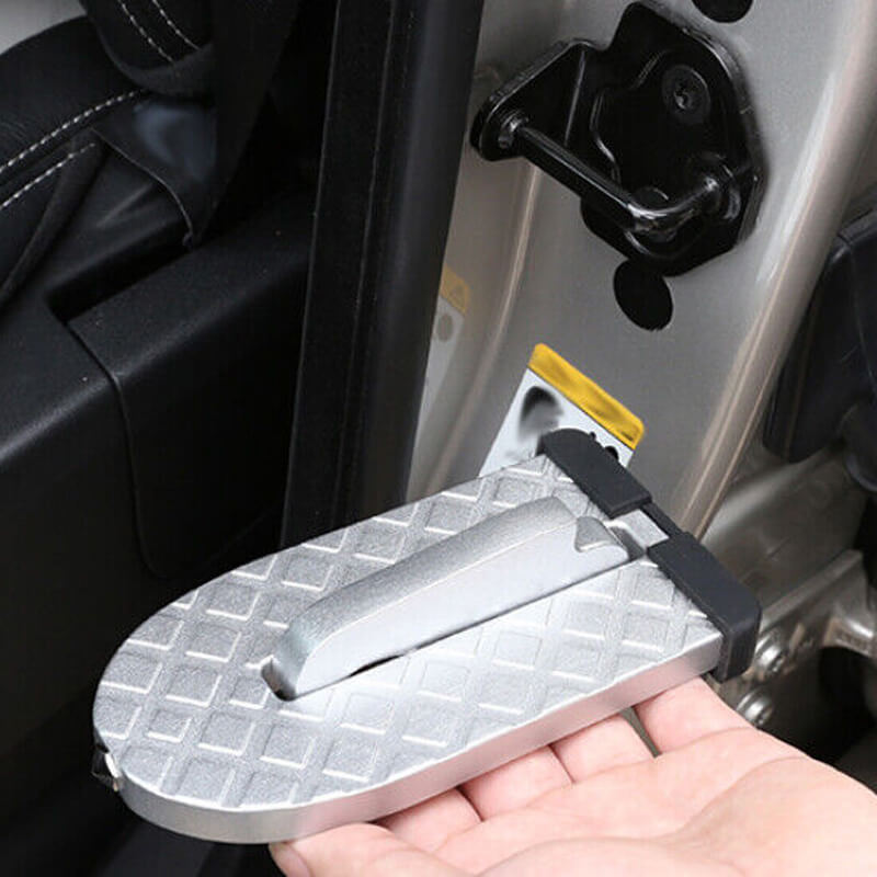Escalón de puerta para un acceso fácil al techo del coche