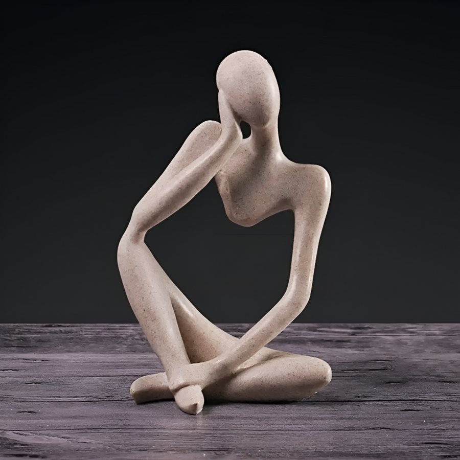Escultura abstracta El Pensador – Elegancia atemporal para su hogar