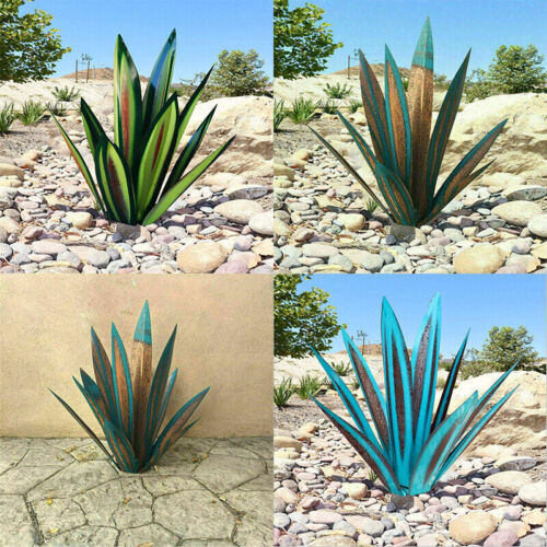 Escultura de jardín artesanal de metal antioxidante para decoración de interior y exterior