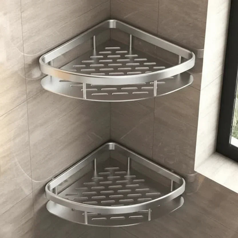 Estante adhesivo para baño: sin taladros y elegante para cualquier baño