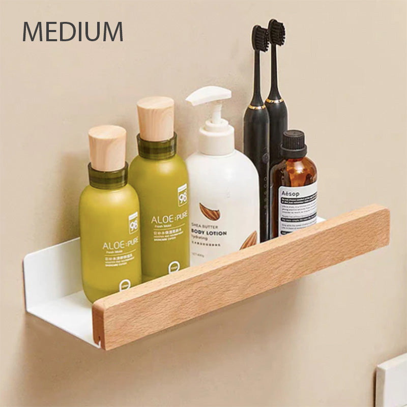 Estantes de baño para un almacenamiento moderno con un diseño cálido y minimalista