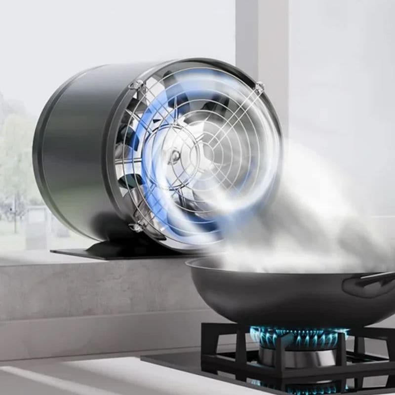 Extractor de aire potente y silencioso: mejora la calidad del aire y elimina el humo y los olores para la cocina y la oficina