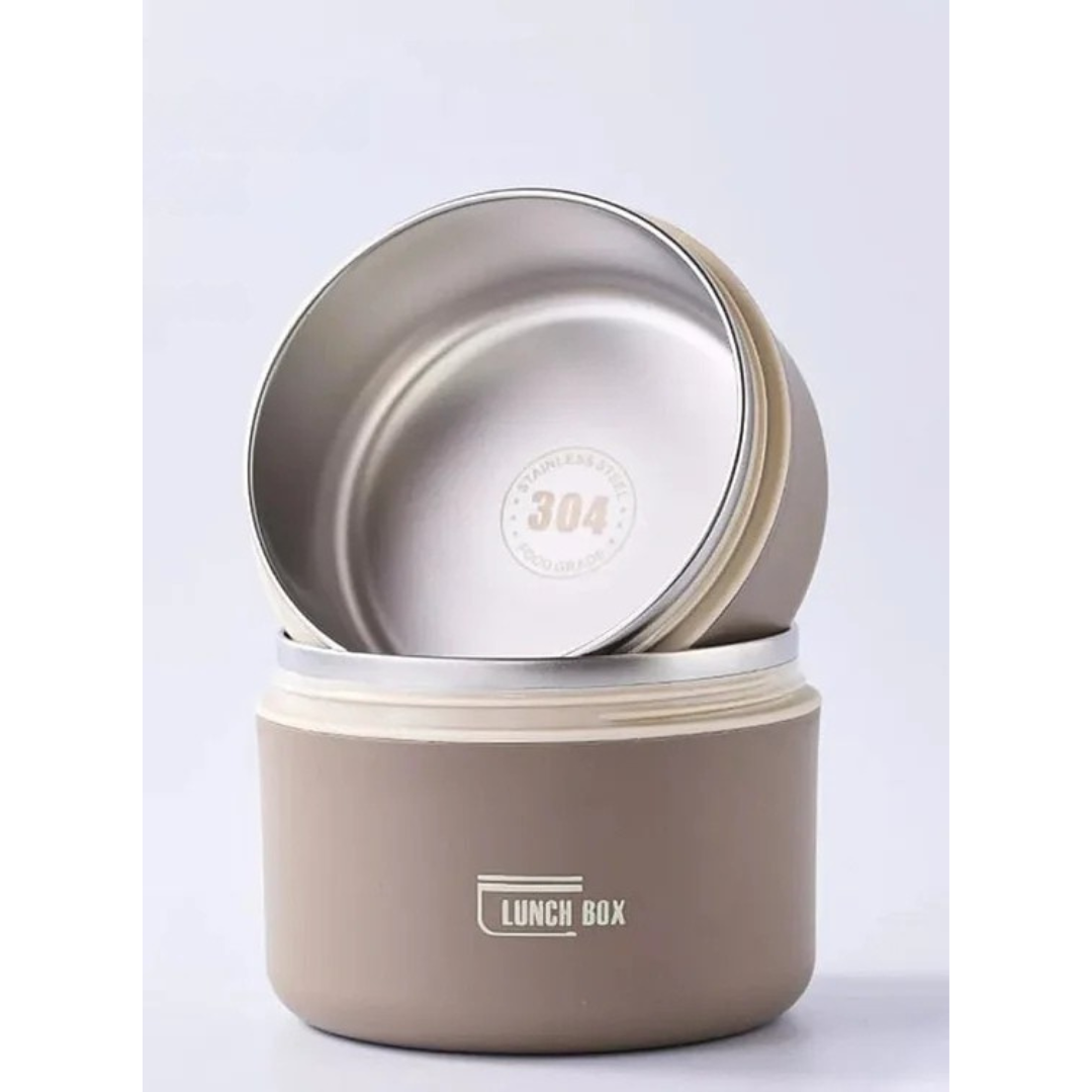 Fiambrera térmica de acero para hombre – Práctica