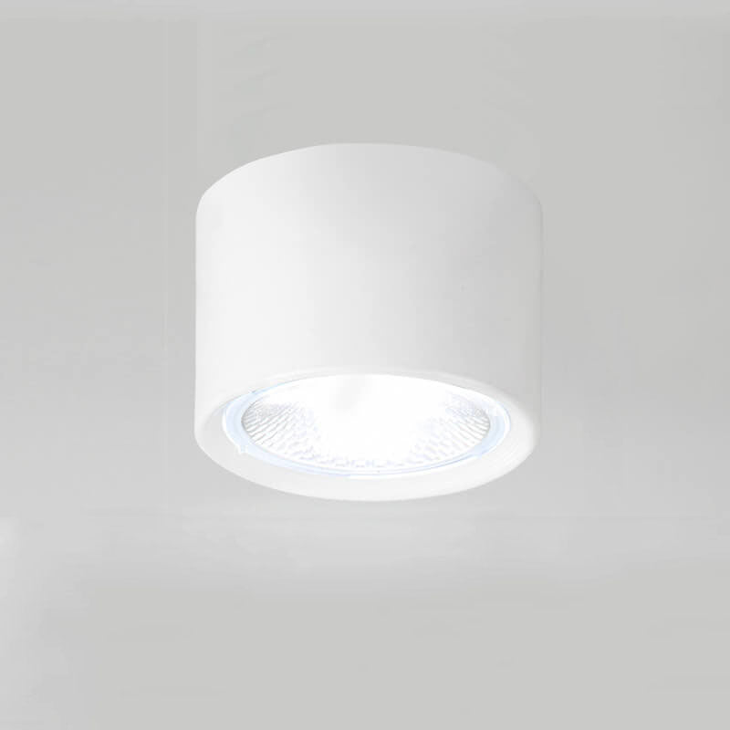 Foco de techo LED cilíndrico con diseño de foco orientable