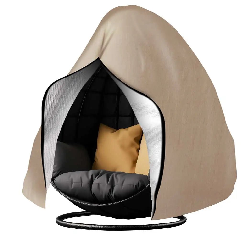 Funda Impermeable y Duradera para Silla Huevo – Protección UV y Cortavientos, Poliéster Oxford 210D