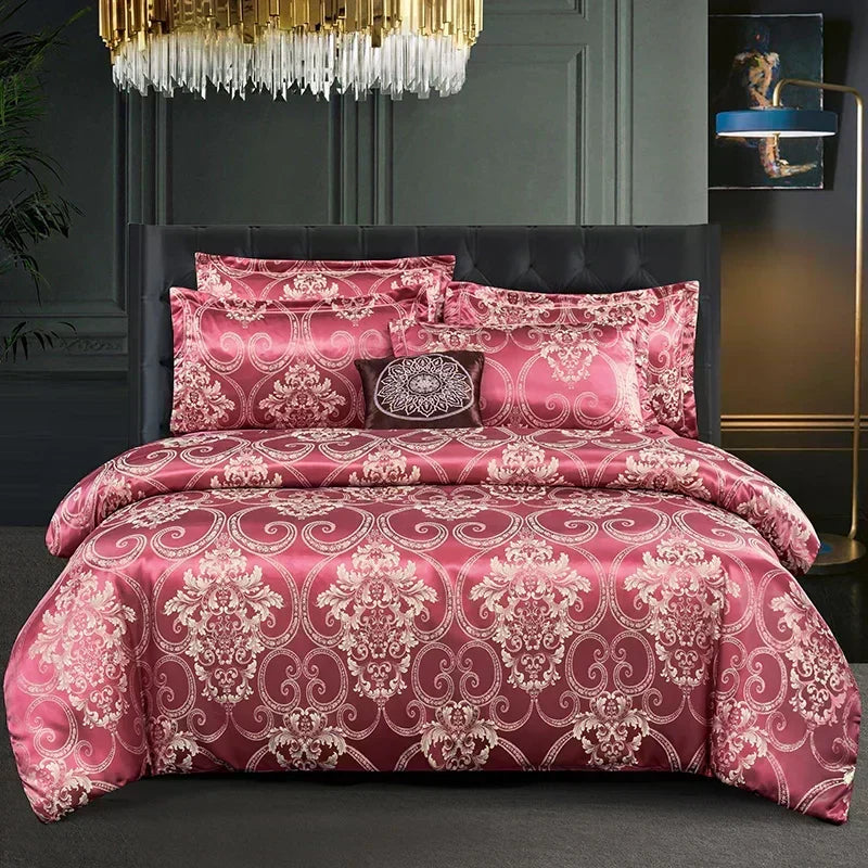 Funda nórdica de tejido jacquard para dormitorio