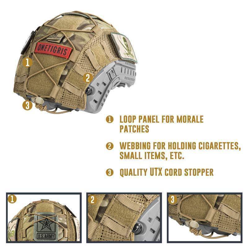 Funda táctica para casco militar