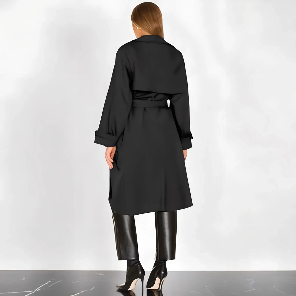 Gabardina para Mujer con Cinturón