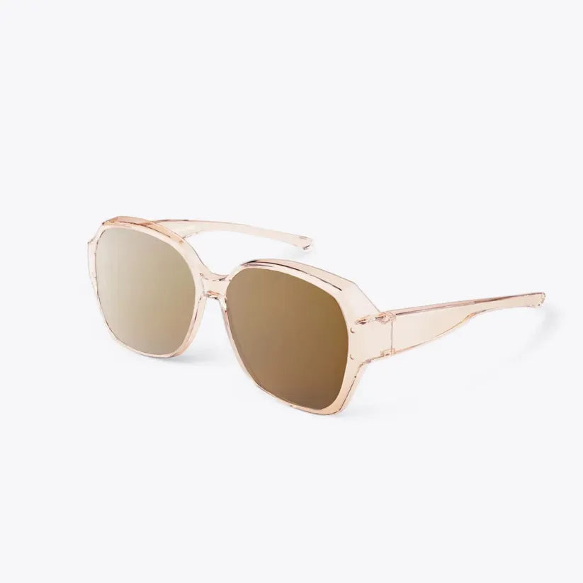 Gafas de sol cubregafas unisex con lentes polarizadas