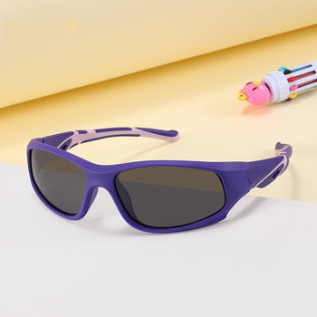 Gafas de sol deportivas y polarizadas flexibles para jóvenes