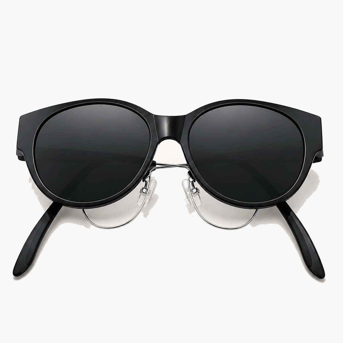 Gafas de sol oversize ojo de gato para llevar sobre gafas graduadas