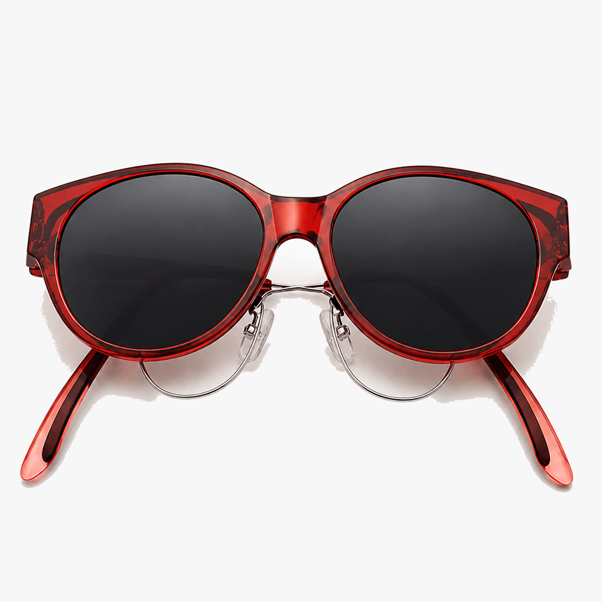 Gafas de sol oversize ojo de gato para llevar sobre gafas graduadas