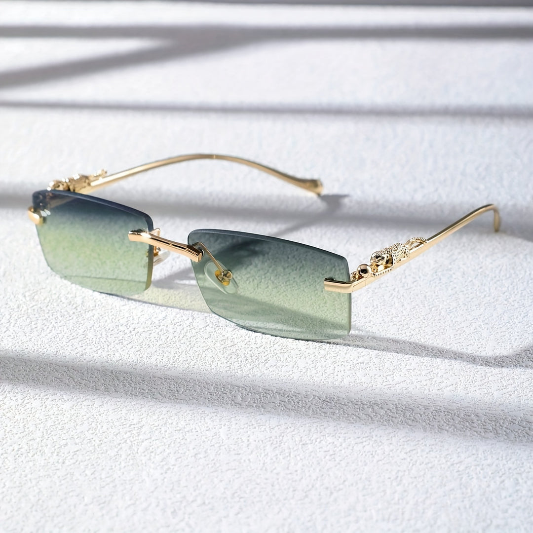 Gafas de sol para hombre vintage y elegantes con lentes antirreflejantes