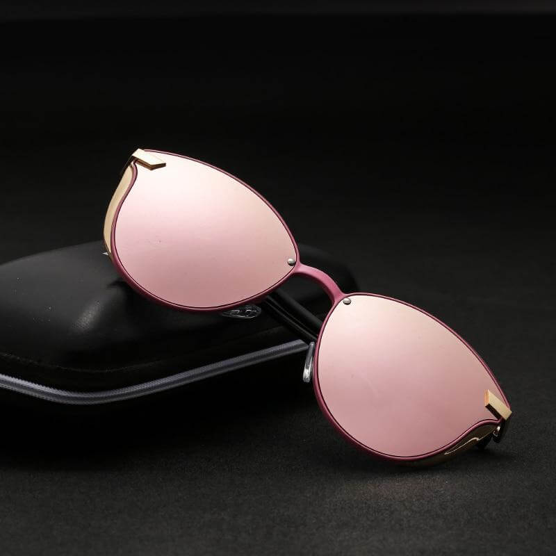 Gafas de sol para mujer estilo ojo de gato con protección UV400 y polarización
