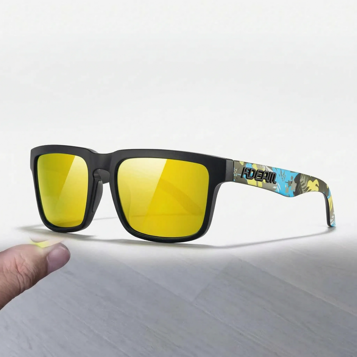 Gafas de sol polarizadas con montura cuadrada