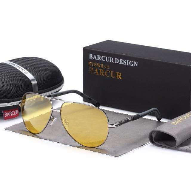 Gafas de sol tipo aviador para adultos con lentes polarizadas UV400