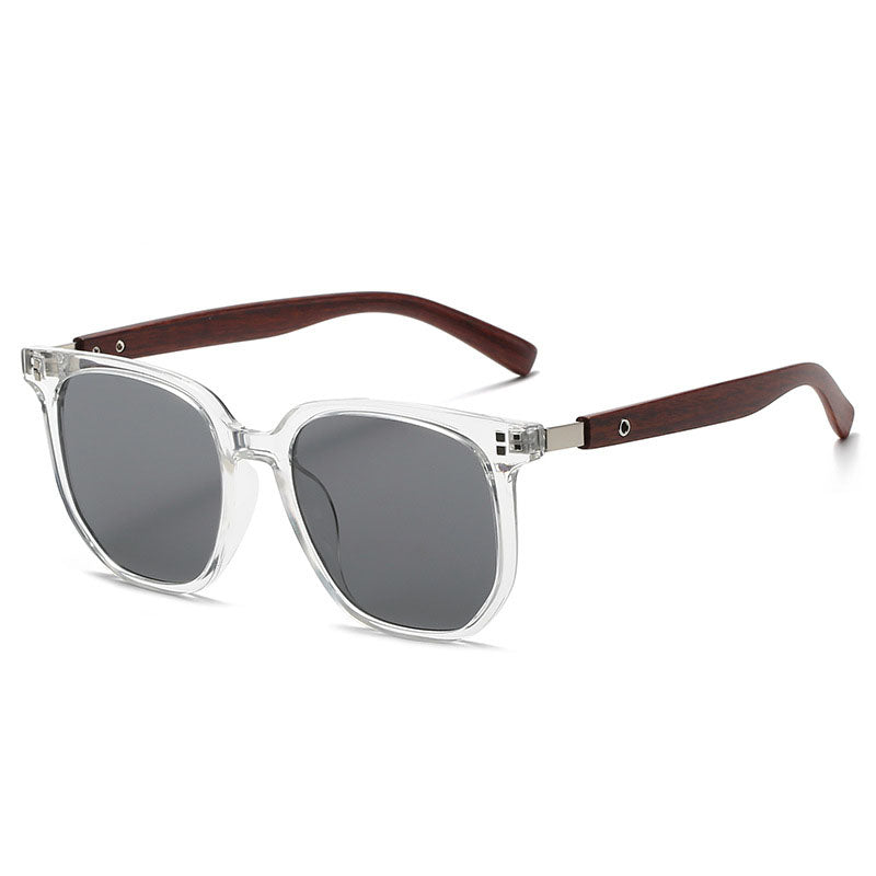 Gafas de sol vintage de madera de lujo