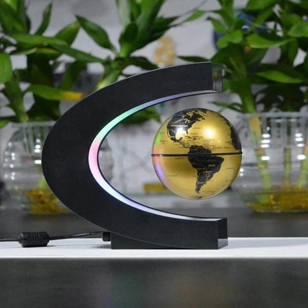 Globo terráqueo de levitación magnética