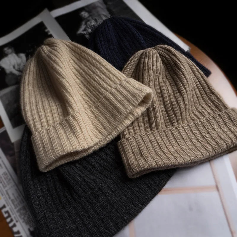 Gorro beanie de cachemira