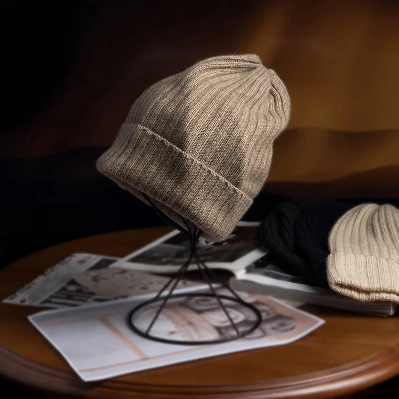 Gorro beanie de cachemira