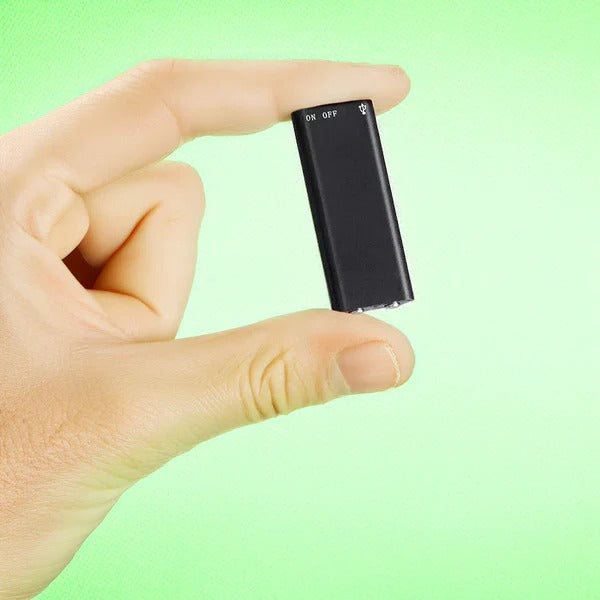 Grabadora de voz compacta activada por voz con memoria integrada