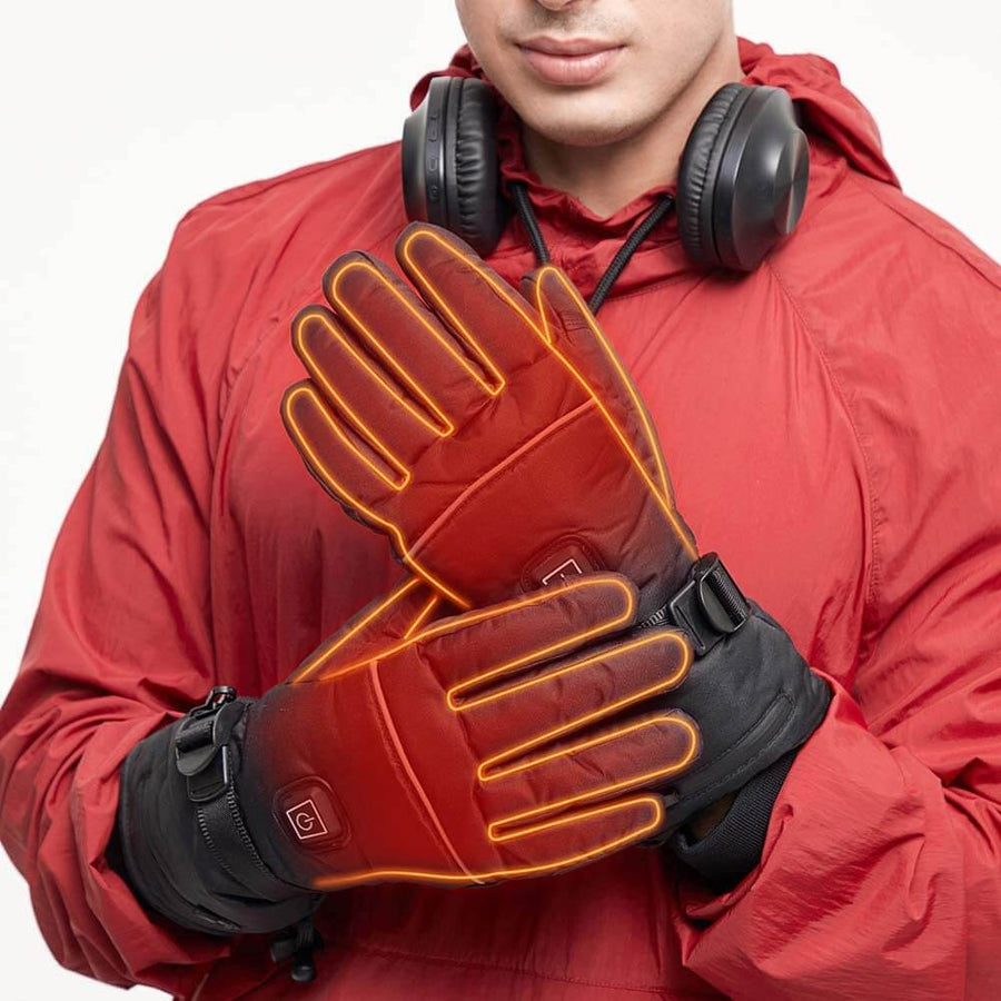 Guantes calefactables eléctricos