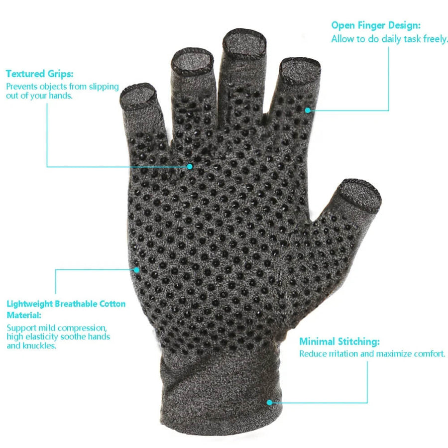 Guantes de compresión para la artritis
