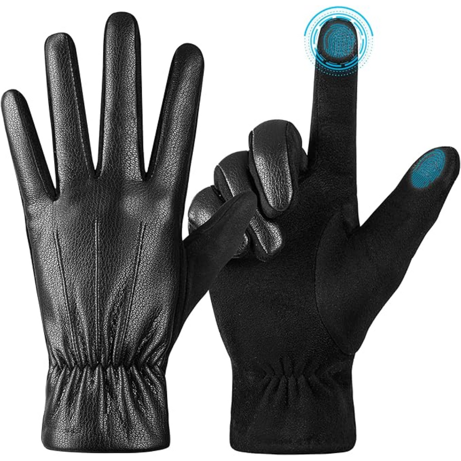 Guantes de invierno para hombre compatibles con pantalla táctil