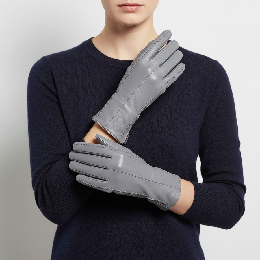 Guantes de invierno para mujer con forro suave y ajuste estilizado