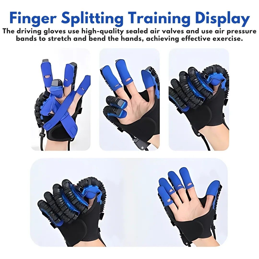 Guantes robóticos de rehabilitación con asistencia inteligente y cómodos