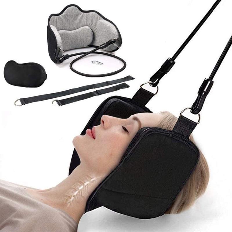 Hamaca de Tracción Cervical para Alivio Inmediato del Dolor de Cuello, Soporte Postural y Alineación de la Columna Vertebral
